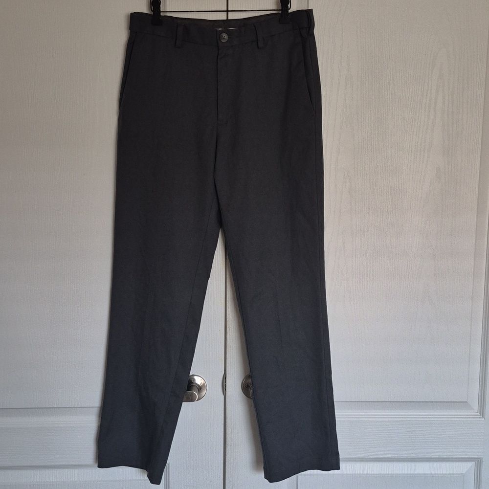Haggar Men's Charcoal Dress Pants